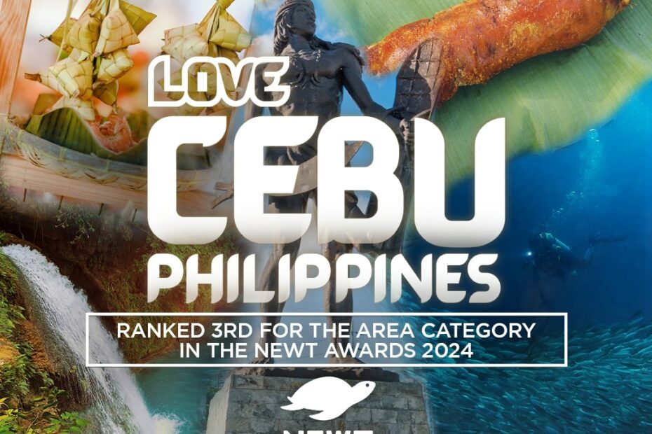 Cebu ranked third in the NEWT Awards 2024