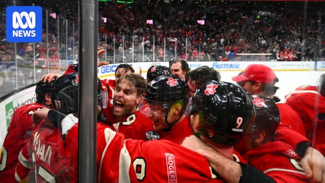 Trudeau sends pointed message as Canada beats US in heated hockey final