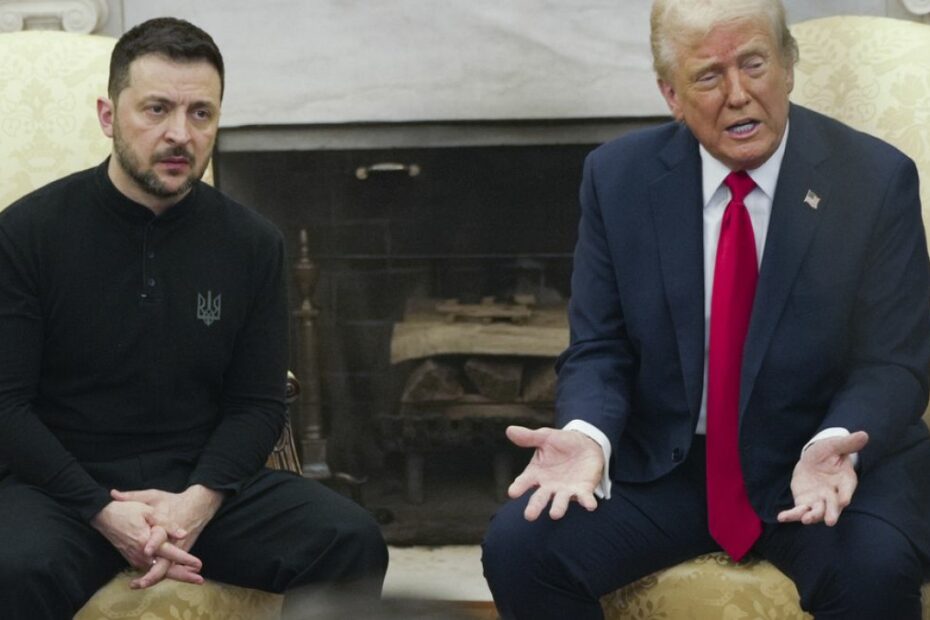 Trump says Ukraine is to either make peace or keep fighting alone